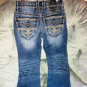 Rock revival men’s jeans